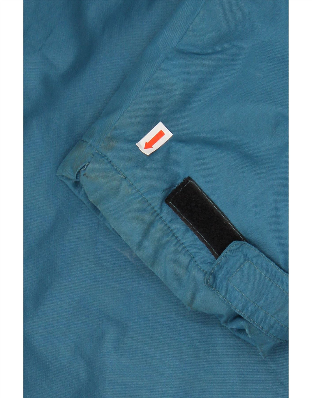 Jaqueta corta-vento masculina ASICS UK 42 XL azul colorblock poliamida