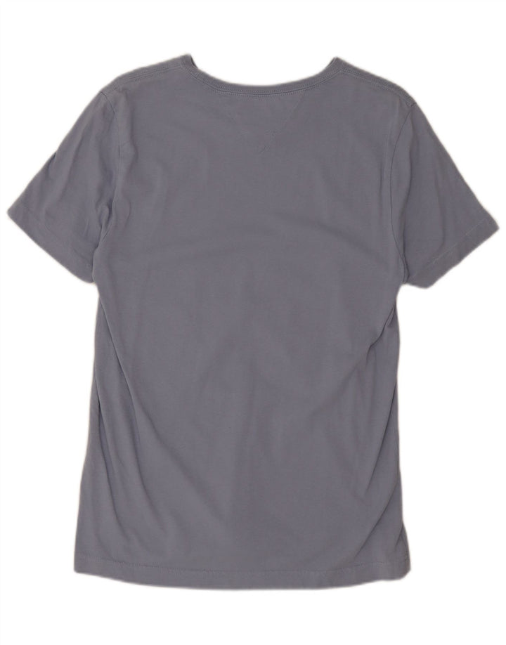 Tommy Hilfiger Camiseta masculina Top Azul Médio