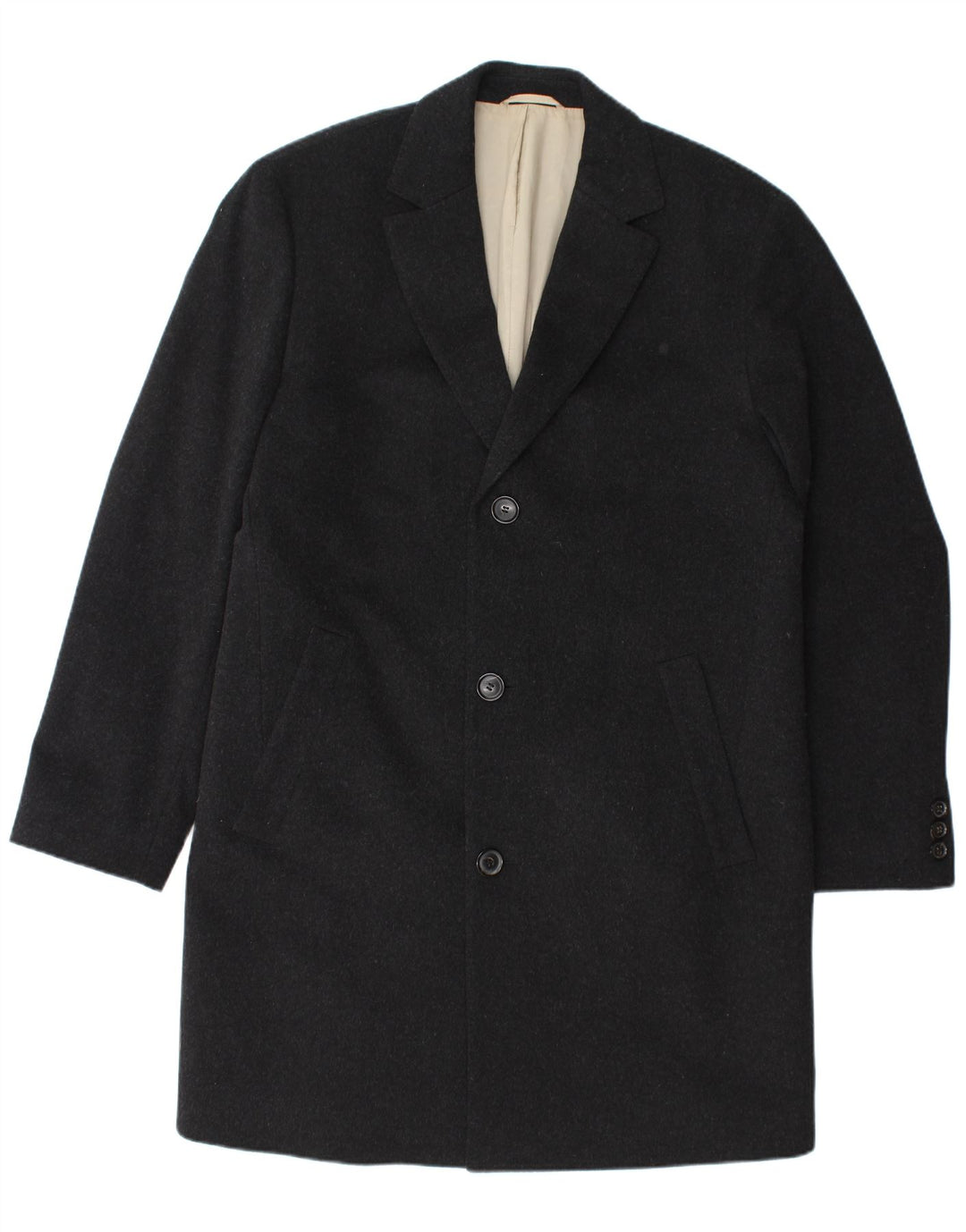 Sobretudo masculino Hugo Boss UK 36 pequeno preto