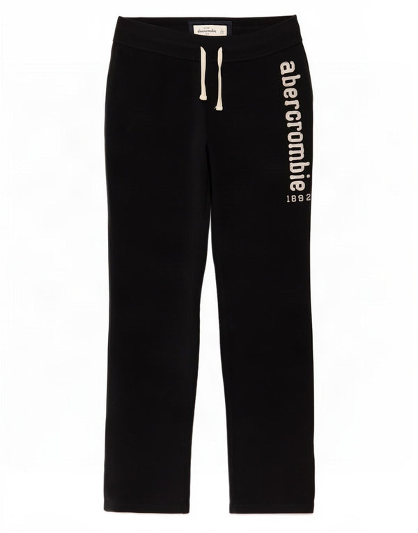 Calças de treino gráfico Hollister para meninas 13-14 anos XL azul marinho