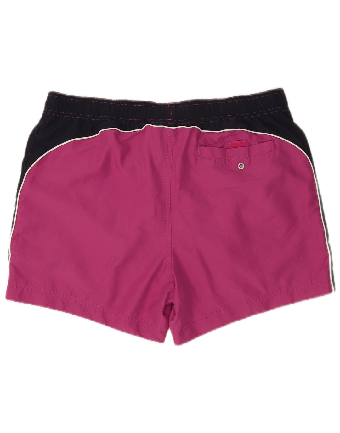 Shorts de natação masculino Champion Graphic grande roxo colorido bloco de poliéster