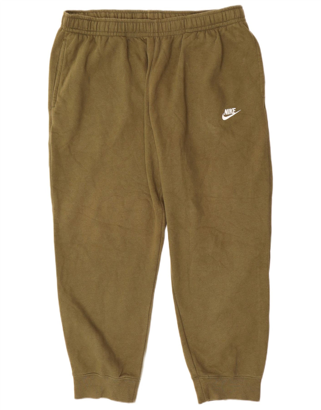 Calça de treino masculina Nike joggers 2XL algodão cáqui