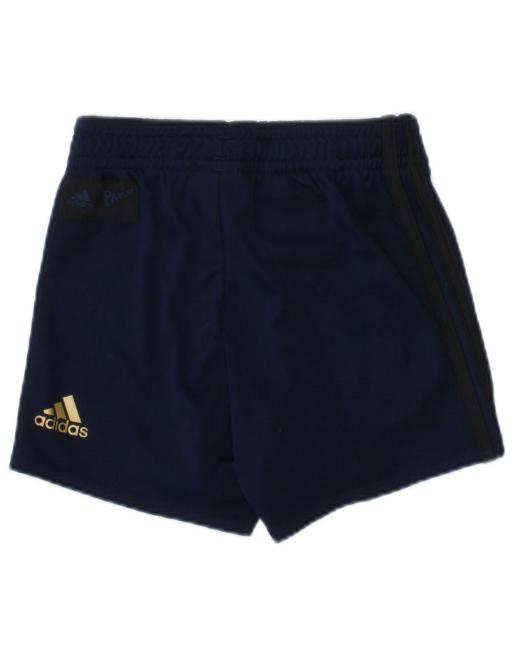 Shorts esportivos ADIDAS para meninos Manchester United 12-18 meses azul marinho