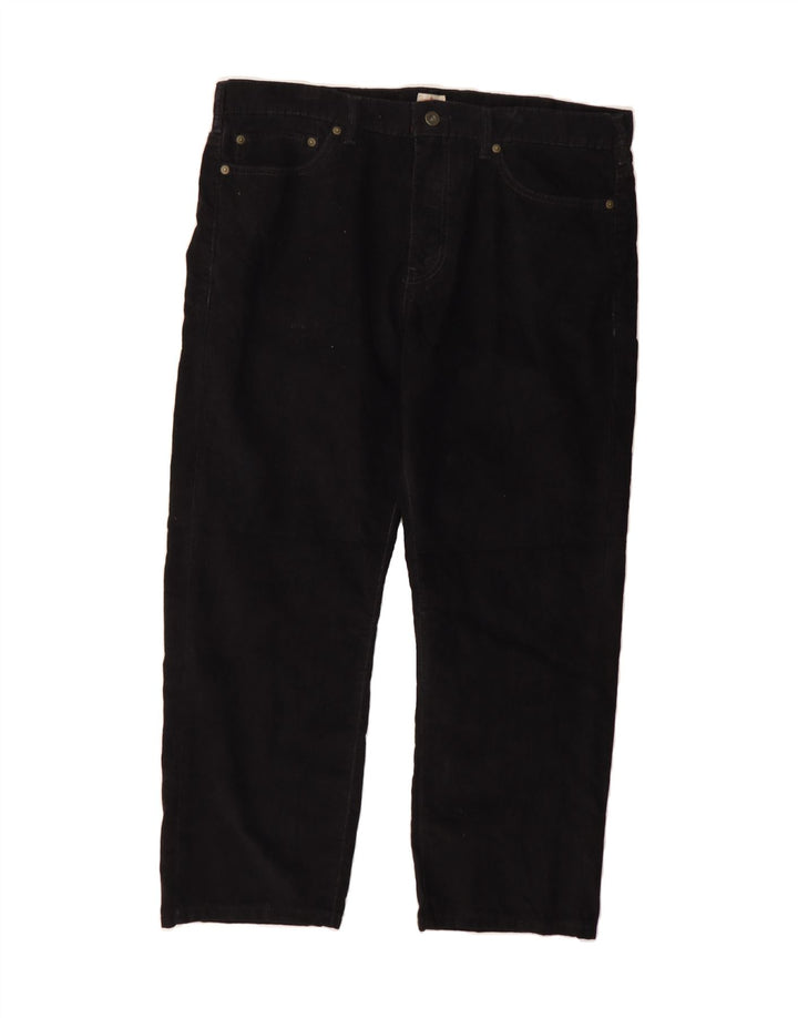 DOCKERS Mens Straight Casual Trousers W38 L27 Black Cotton Vintage Dockers and Second-Hand Dockers from Messina Hembry 