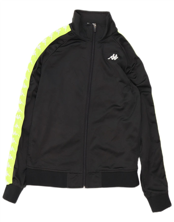 Fato de treino KAPPA Boys Graphic Full 15-16 anos preto colorblock poliéster