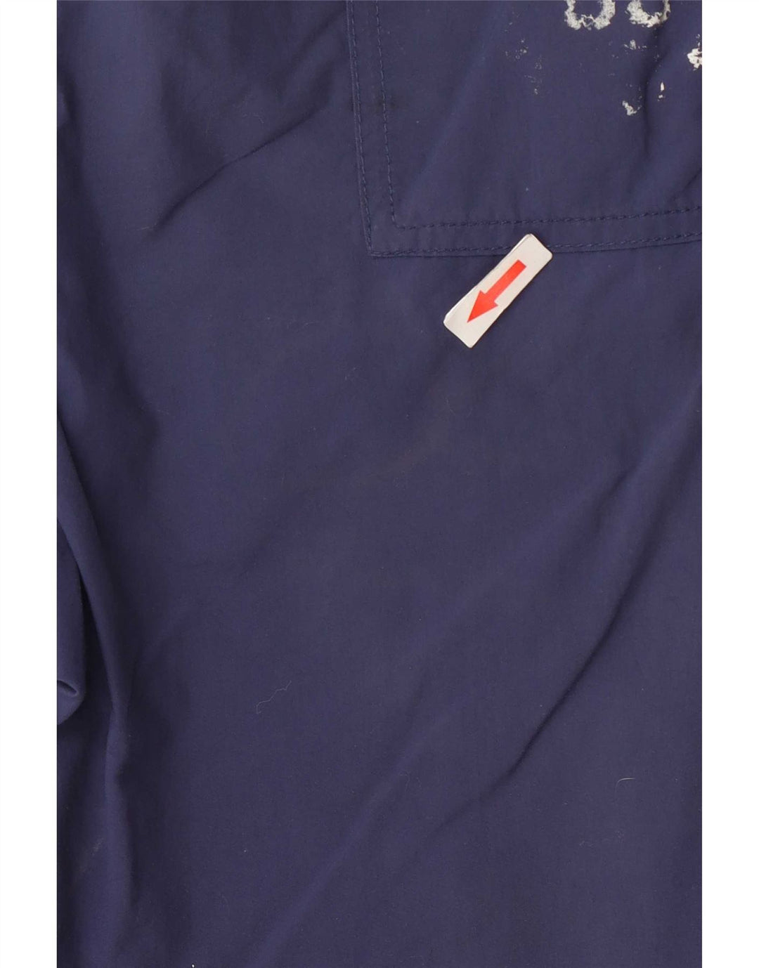 Shorts de natação masculino Tommy Hilfiger Graphic Cargo médio azul marinho