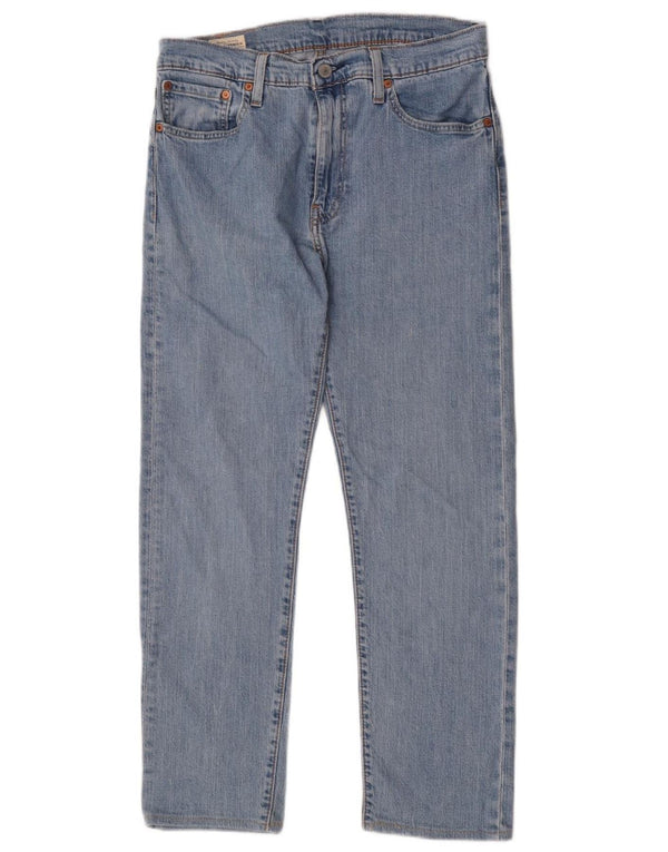 Calça jeans masculina Levi's 502 Tapered W32 L28 azul algodão