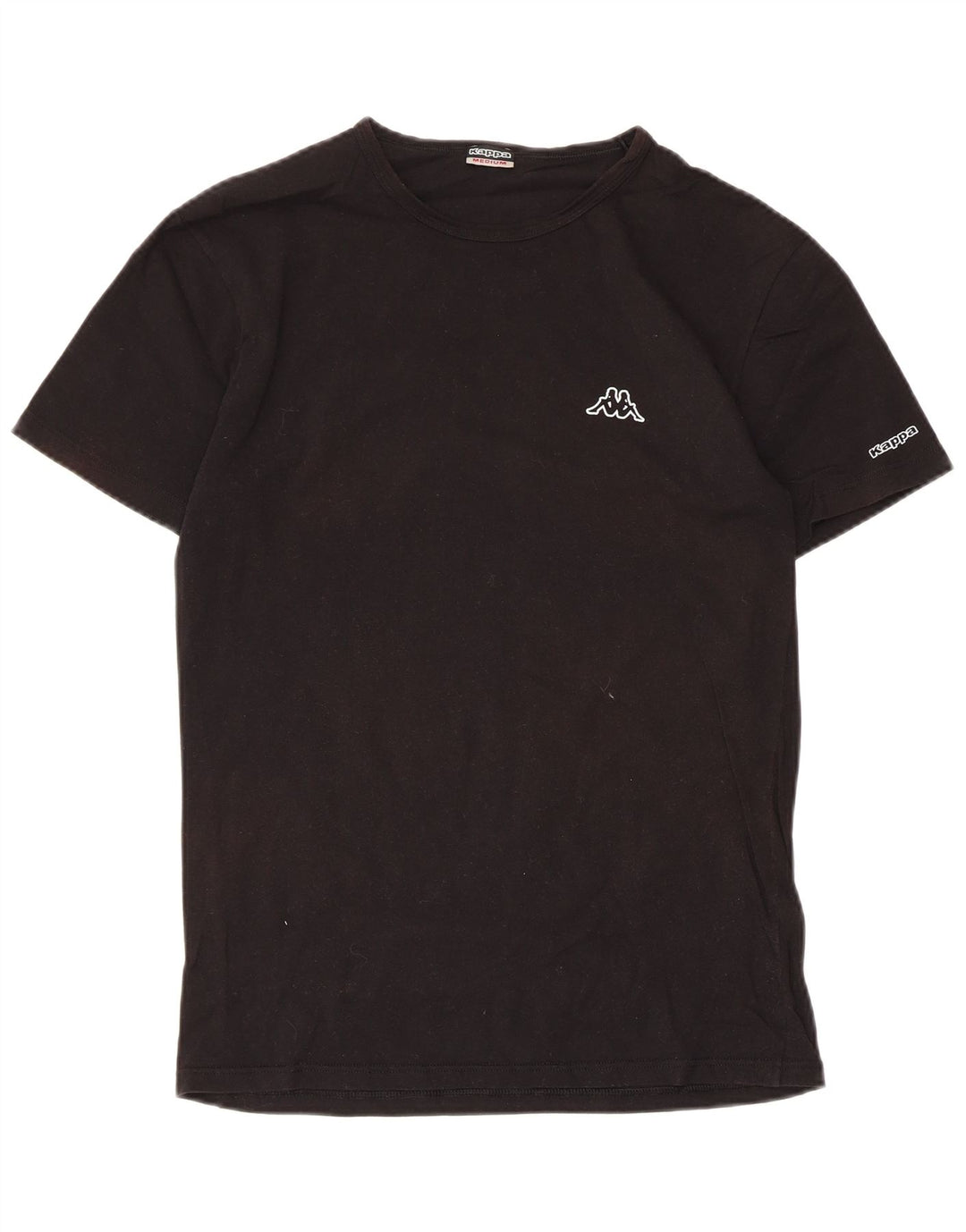 Camiseta masculina Kappa Top médio algodão preto