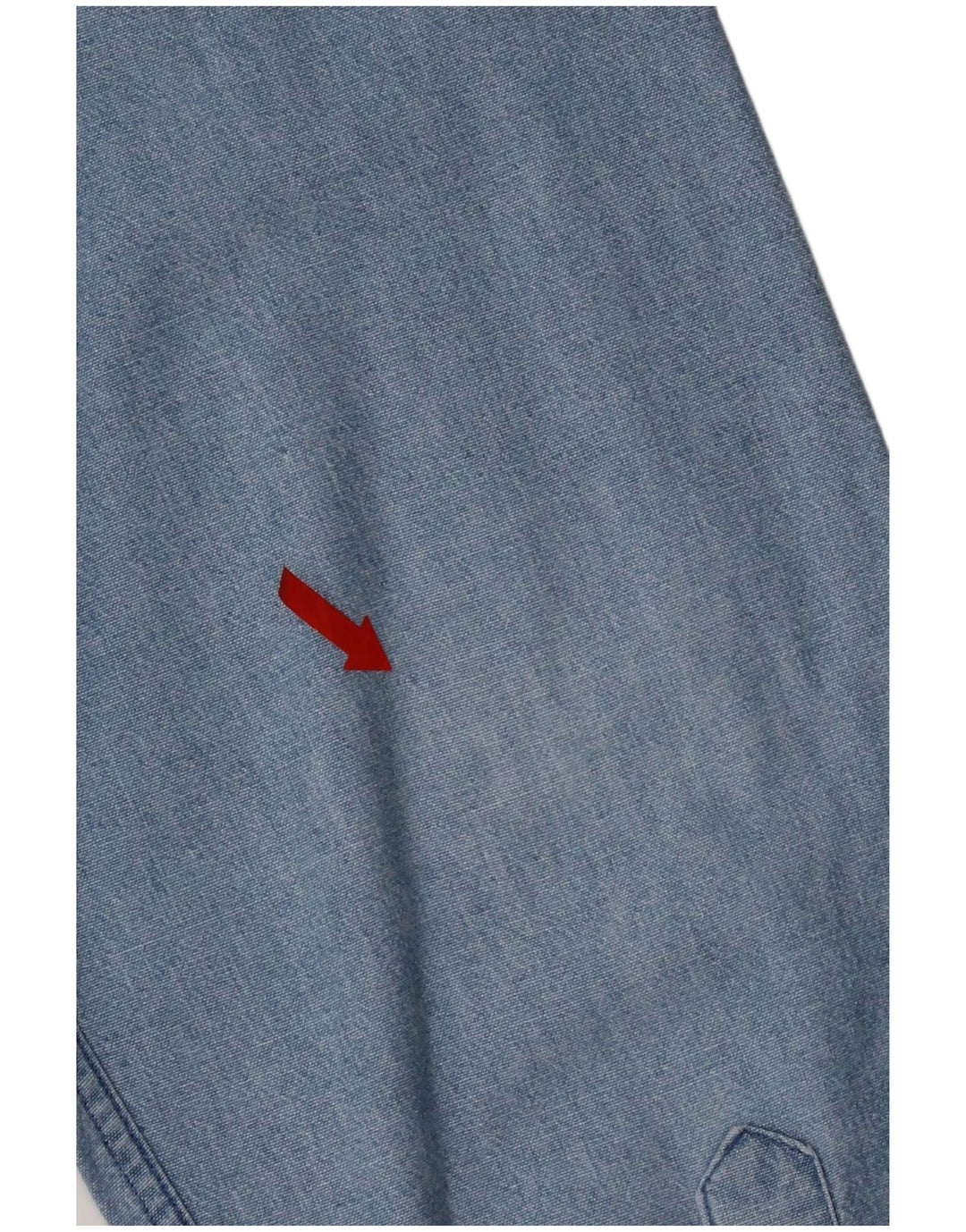 Camisa jeans masculina Fay grande algodão azul