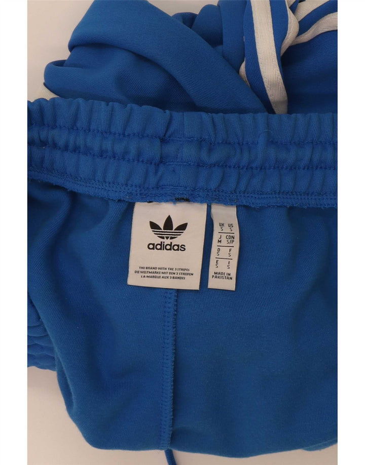 Adidas Mens Treino Calças Joggers Pequeno Poliéster Azul