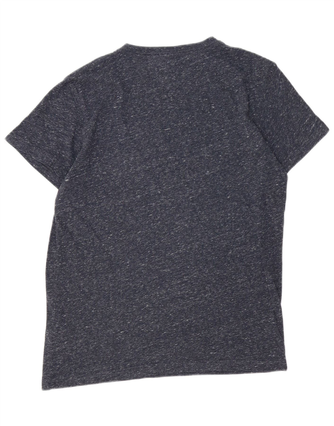 Tommy Hilfiger Camiseta masculina gráfica Top médio poliéster manchado azul marinho