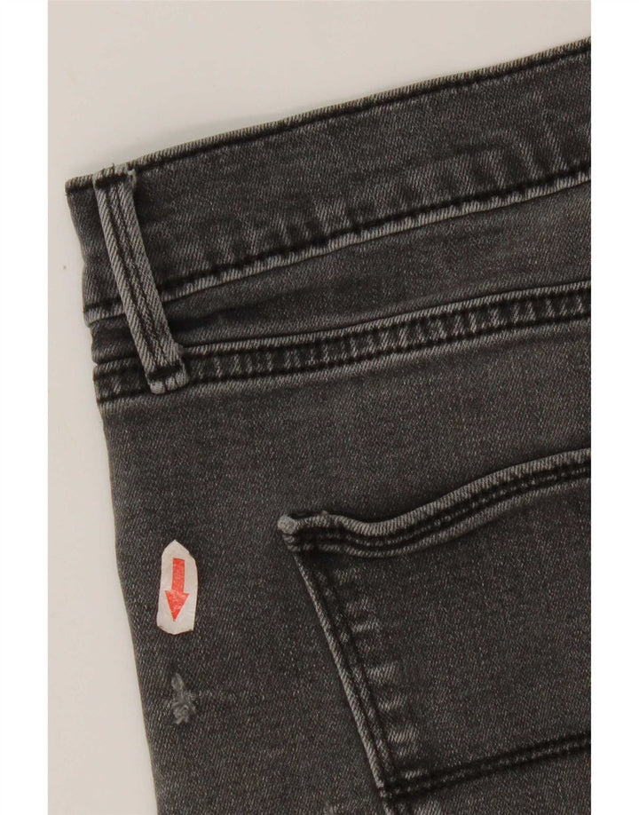Jeans retos masculinos Marks & Spencer W42 L29 algodão cinza