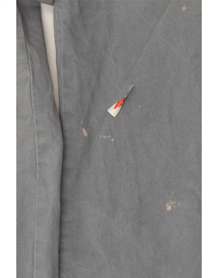 Calça Chino Regular Masculina Marks & Spencer W40 L33 Algodão Cinza