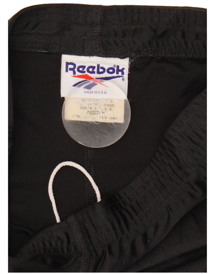 Leggings femininos Reebok UK 12 médio preto colorblock poliéster