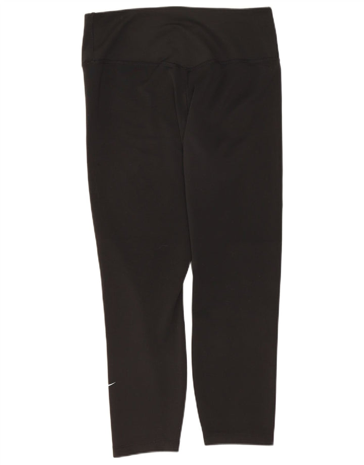 Leggings Nike Dri Fit Feminina UK 12 Médio Preto