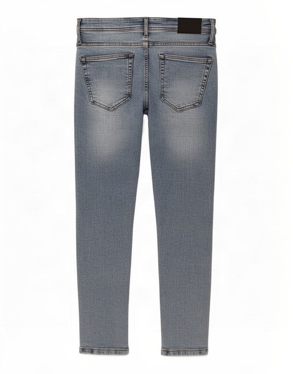 Zara Mens Slim Jeans EU 42 Large W32 L28 Blue Cotton