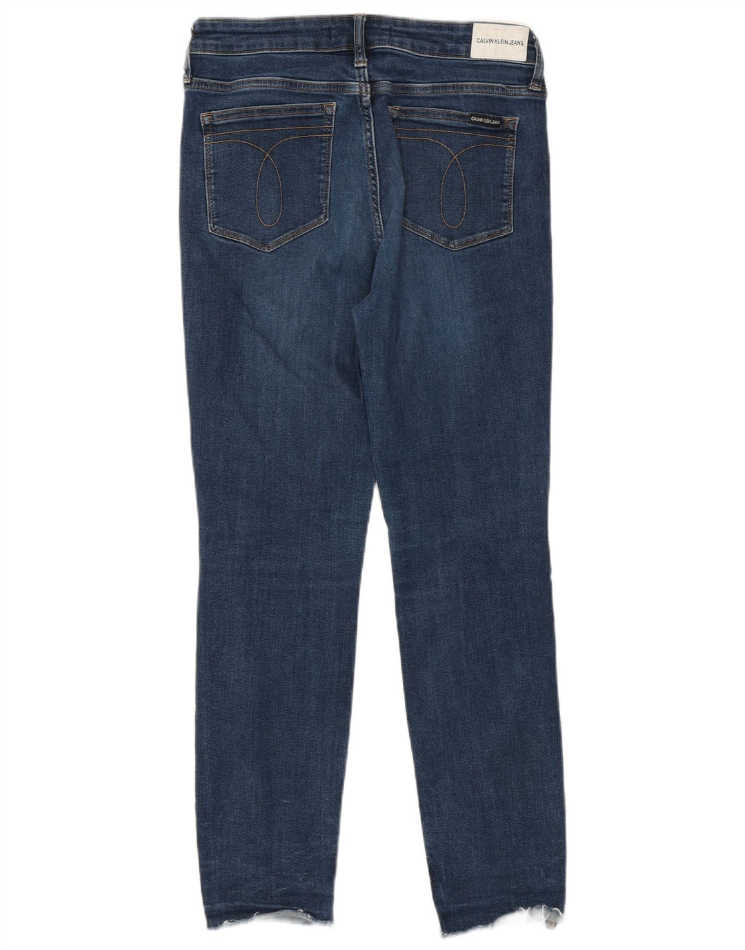 Calça jeans feminina CALVIN KLEIN W30 L28 azul algodão