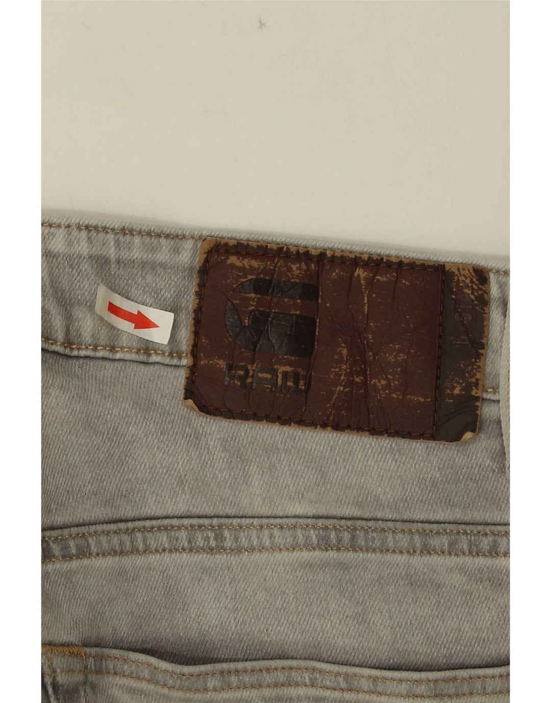 Shorts jeans masculino G-Star 3301 W32 cinza médio