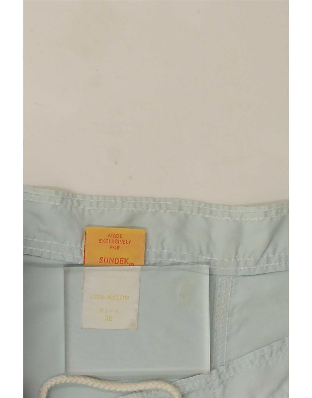 Shorts de natação masculino Sundek médio azul colorblock nylon