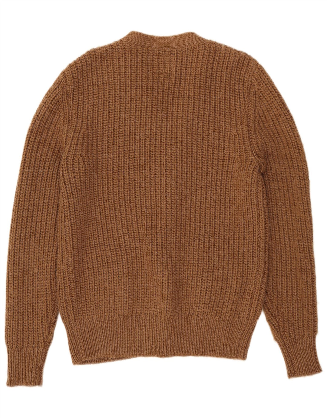 Suéter cardigã masculino All Saints médio marrom acrílico