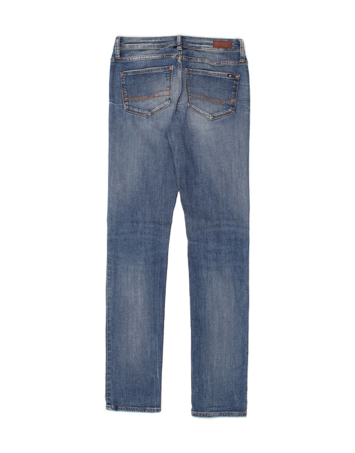 TOMMY HILFIGER Womens Rome Regular Fit Slim Jeans W26 L32 Blue Cotton Vintage Tommy Hilfiger and Second-Hand Tommy Hilfiger from Messina Hembry 