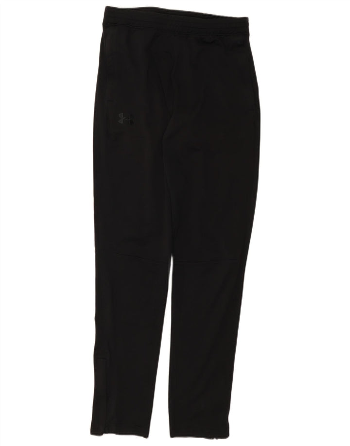 Calças de treino masculinas Under Armour em poliéster preto pequeno