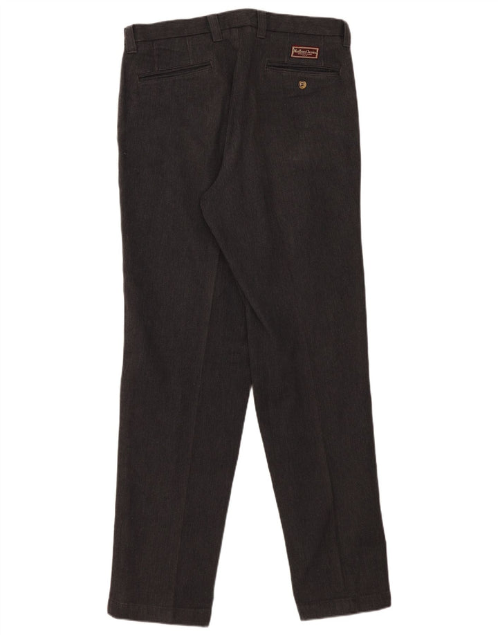 Calça casual masculina Marlboro Classics W34 L33 cinza poliéster