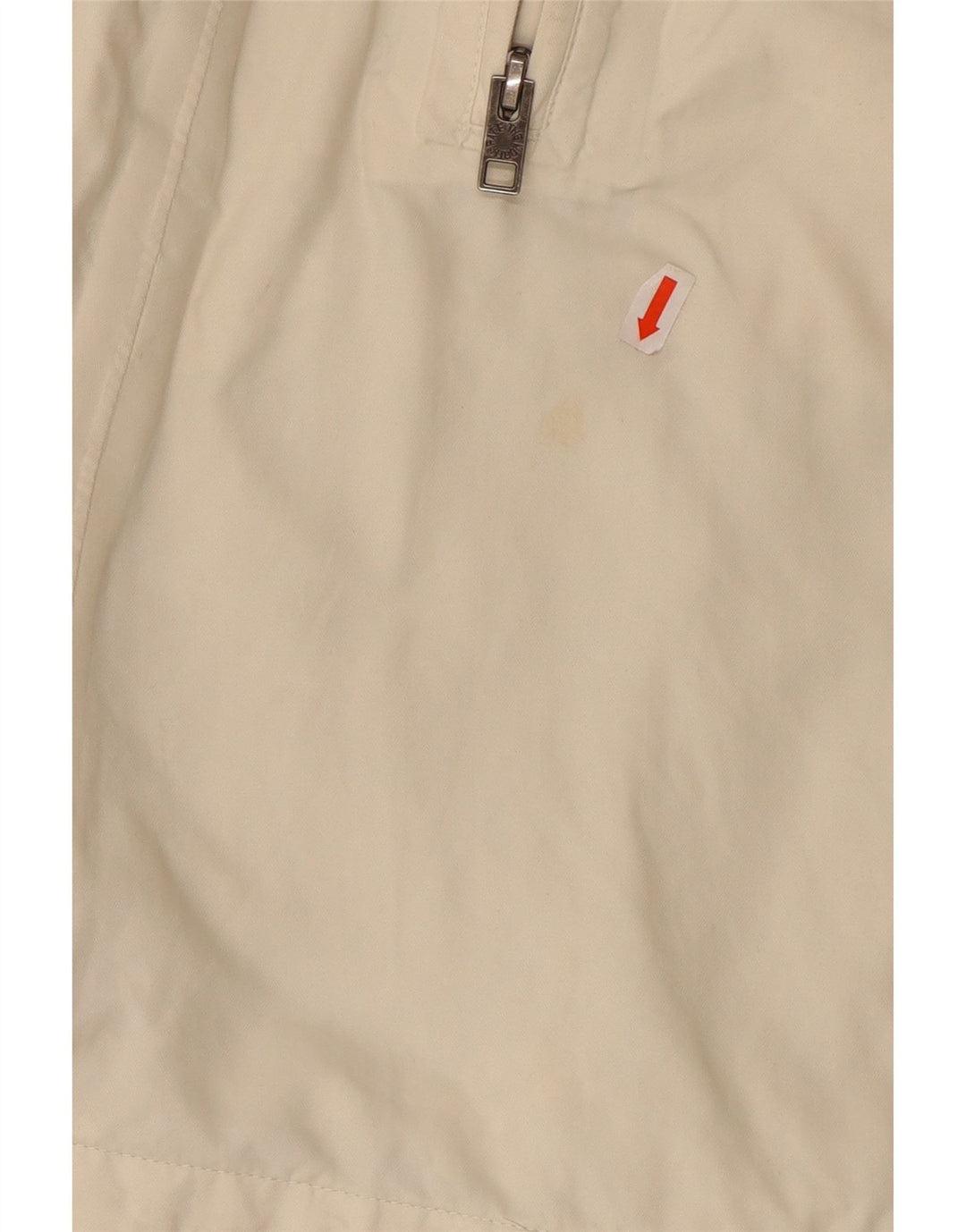Sobretudo feminino com capuz THE NORTH FACE Reino Unido 14 grande nylon branco
