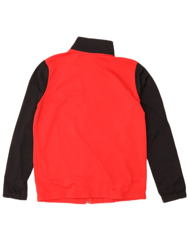 Jaqueta Nike Boys Tracksuit Top 13-14 Anos XL Vermelho Colorblock Poliéster