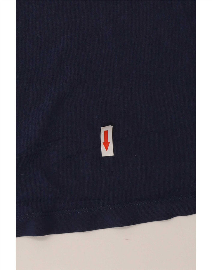 Camiseta masculina Nike grande algodão azul marinho