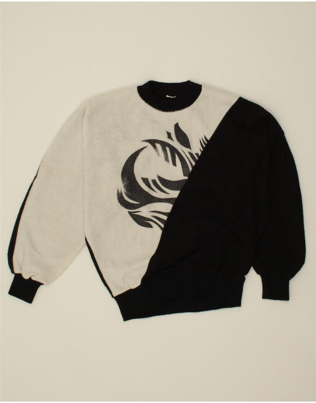 VINTAGE Womens Batwing Turtle Neck Jumper Sweater IT 42/44 Medium Black Vintage Vintage and Second-Hand Vintage from Messina Hembry 