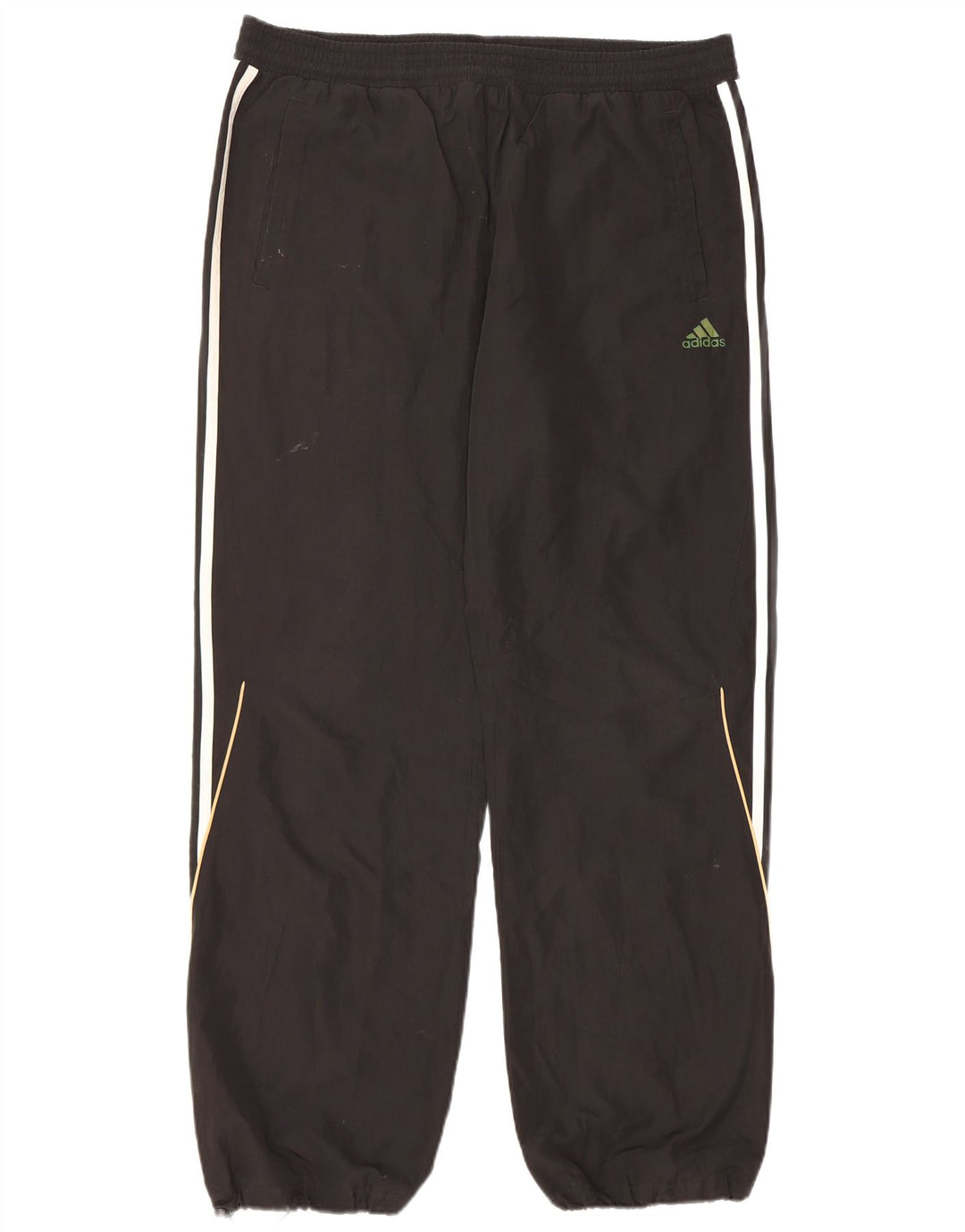 ADIDAS Mens Treino Calças Joggers Grande Poliéster Preto