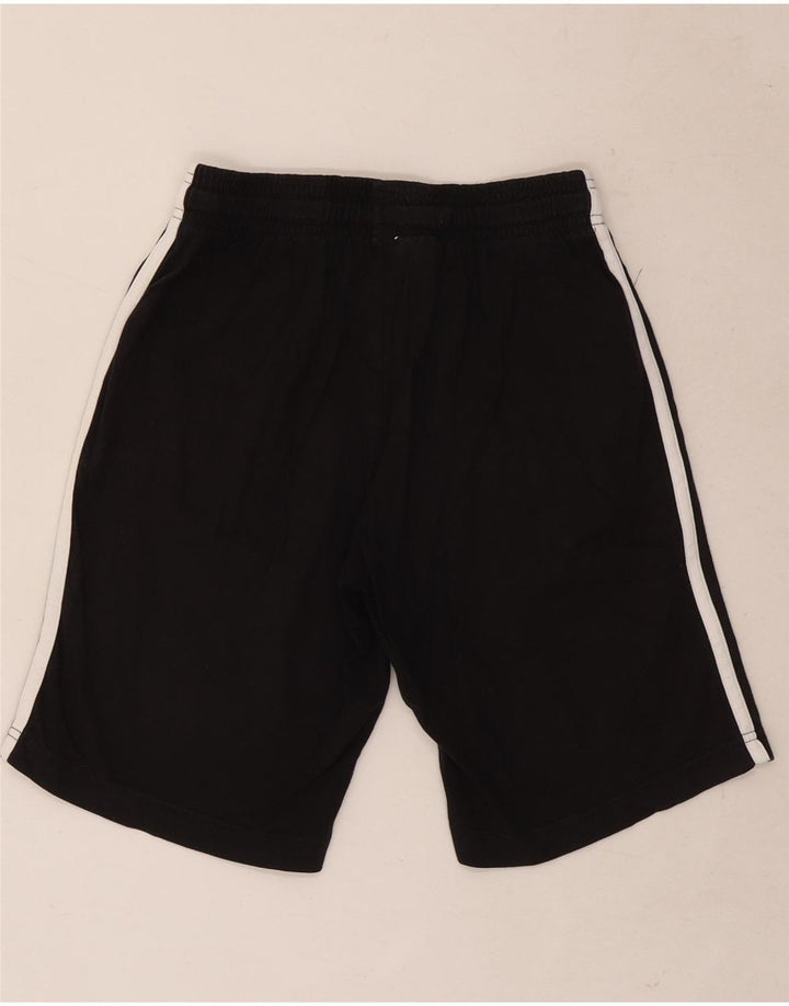 Shorts esportivos Adidas meninos 11-12 anos pretos