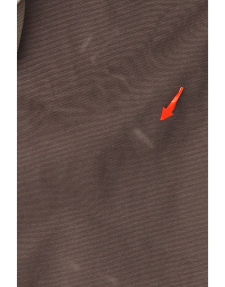 Jaqueta Parka masculina com capuz TIMBERLAND Reino Unido 40 grande algodão cinza