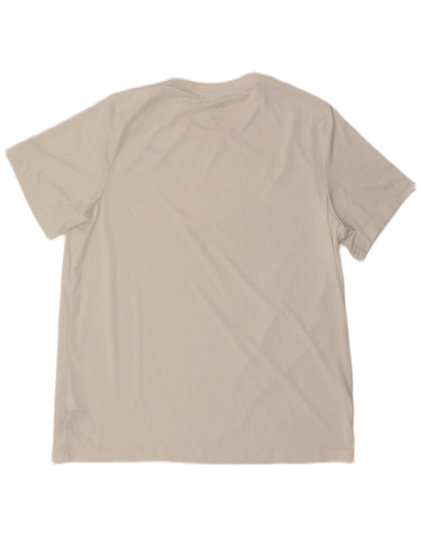 Camiseta Nike Masculina Dri Fit Top XL Branca Poliéster