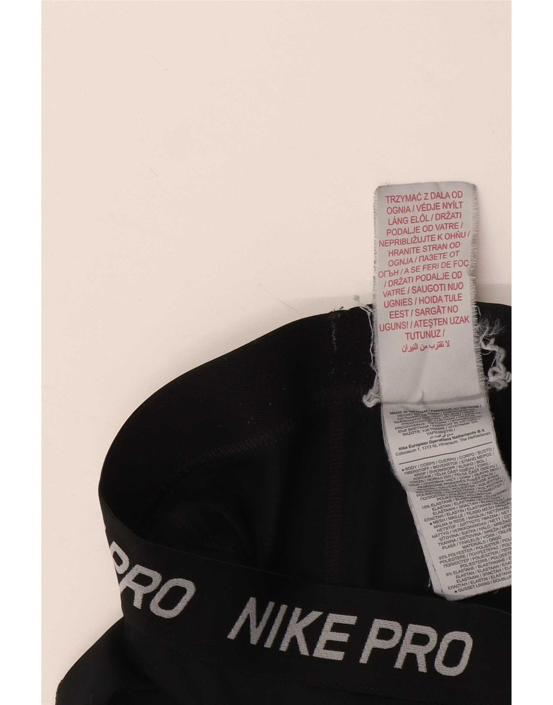 Leggings Gráficas Nike para Meninos 9-10 Anos Preto Poliéster