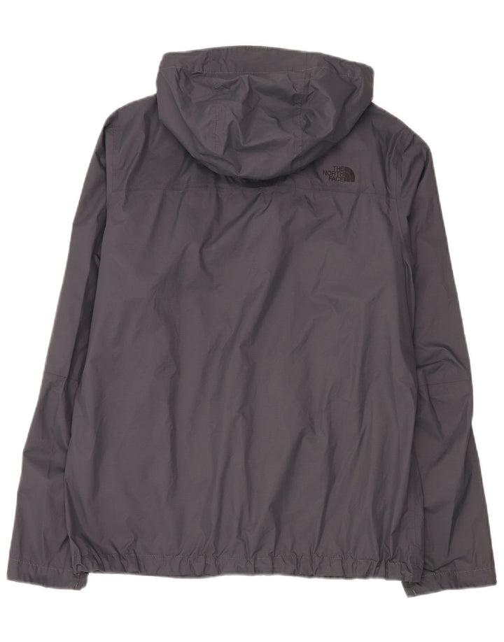 Jaqueta de chuva masculina com capuz The North Face UK 38 Nylon cinza médio