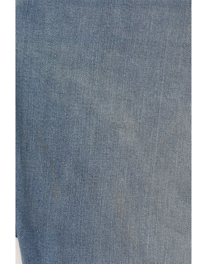 Lee Mens Rider Slim Jeans W38 L32 Azul Algodão