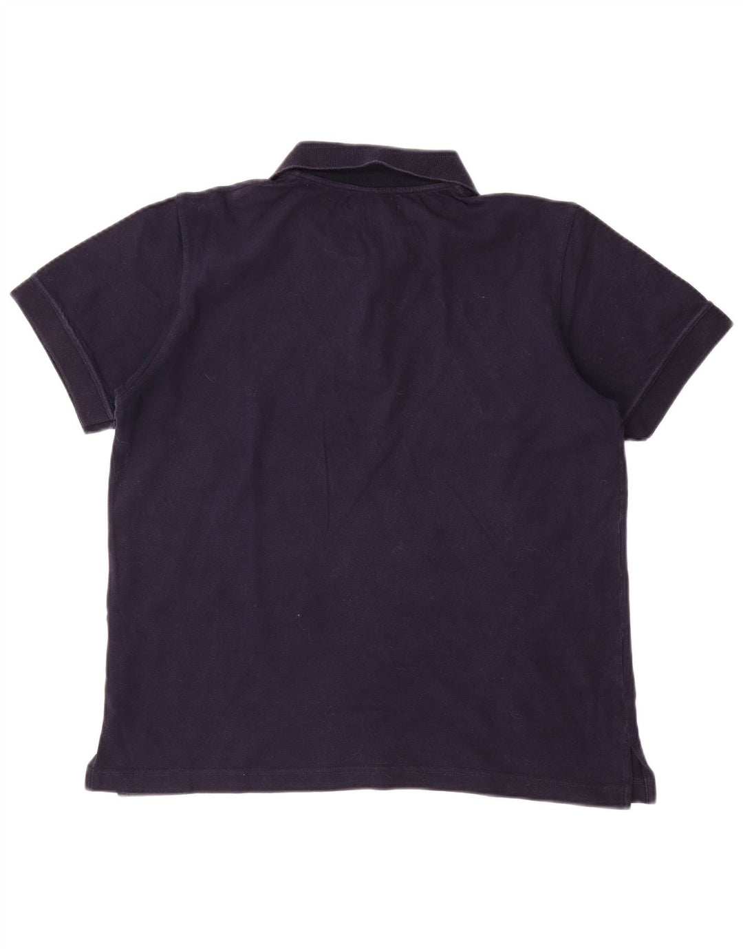 Camisa polo masculina ELLESSE grande algodão azul marinho