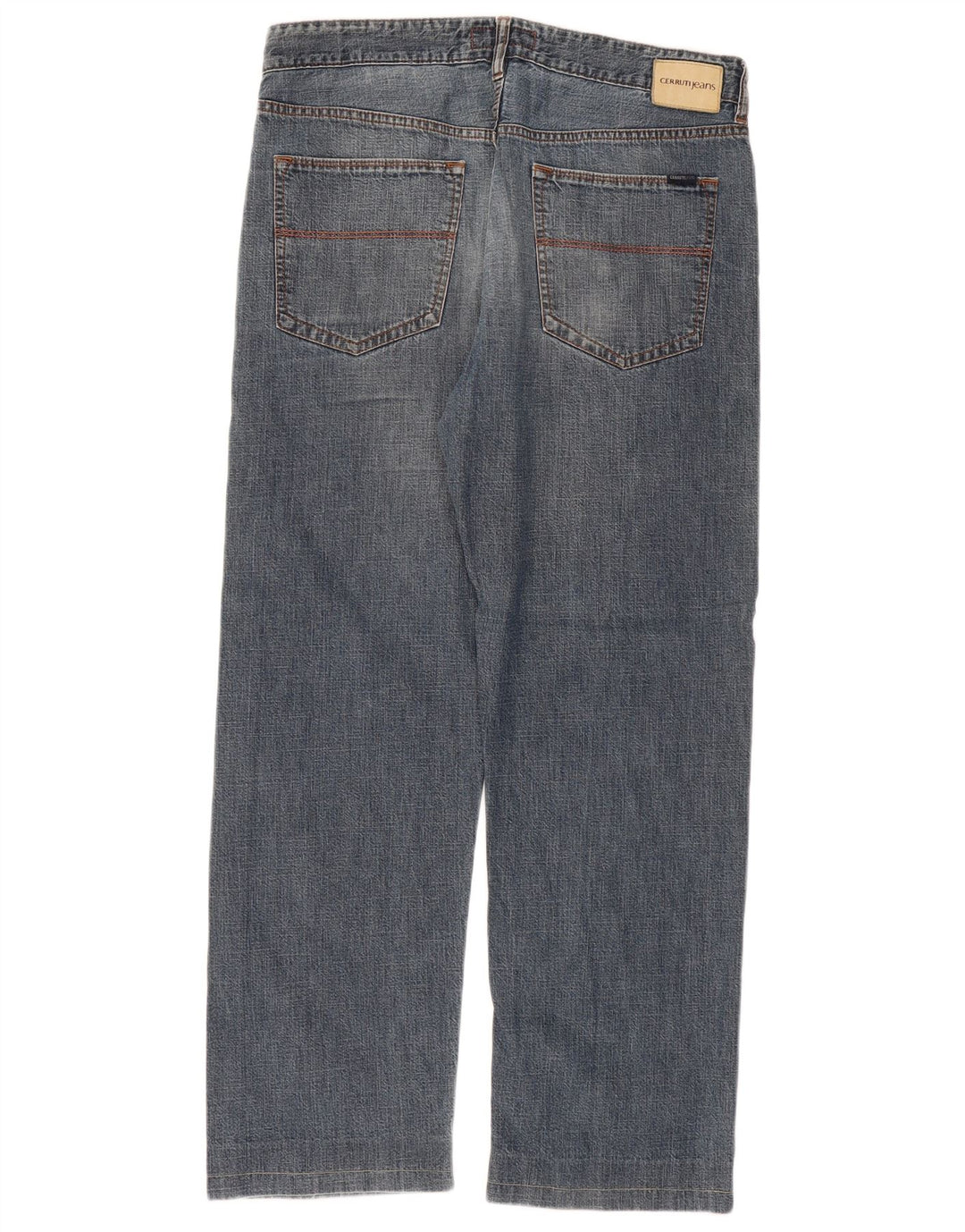 Calça jeans reta masculina CERRUTI W36 L29 algodão azul