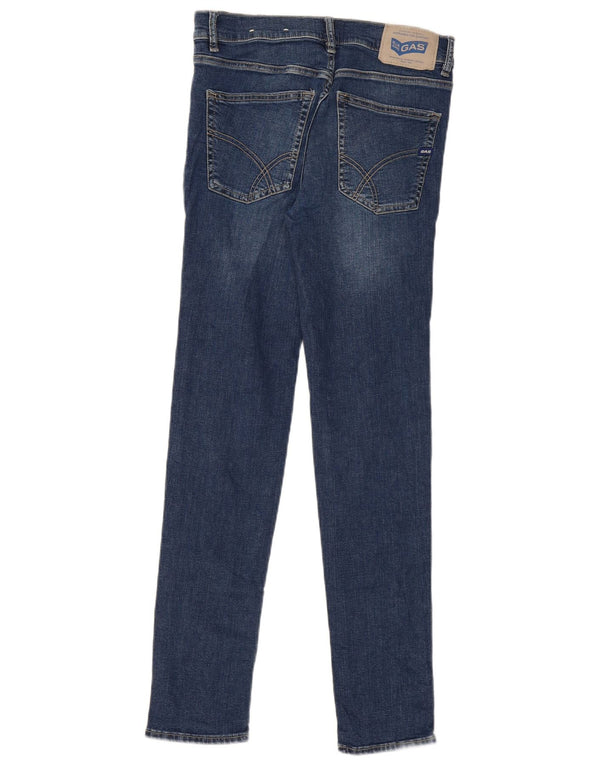 Jeans skinny feminino Gas W30 L32 azul