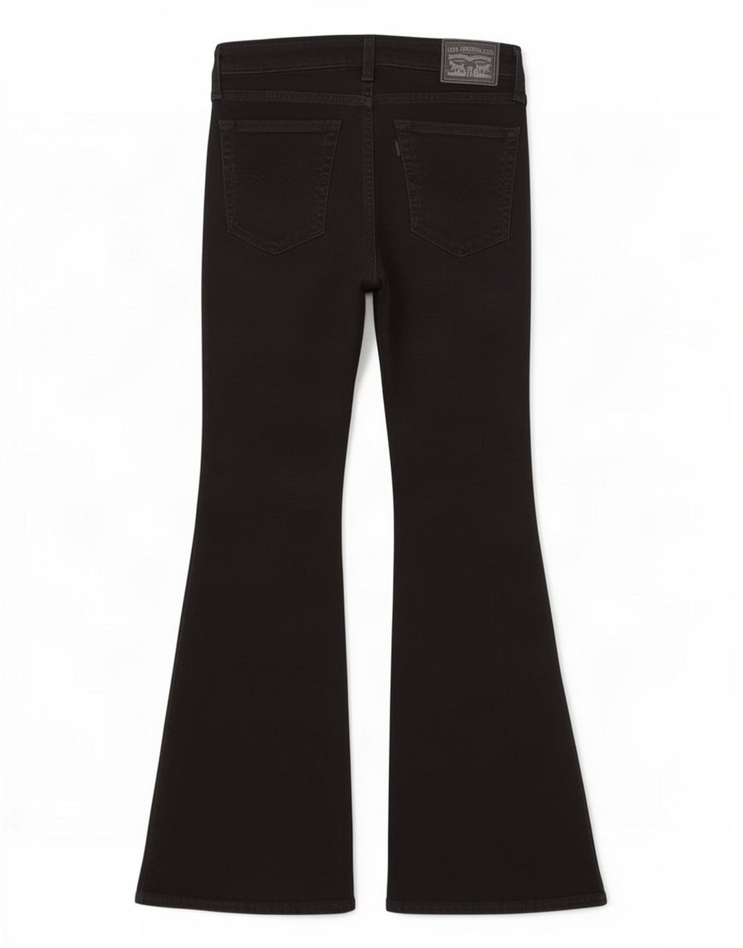 Calça jeans feminina Levi's 726 Flared W30 L29 preta