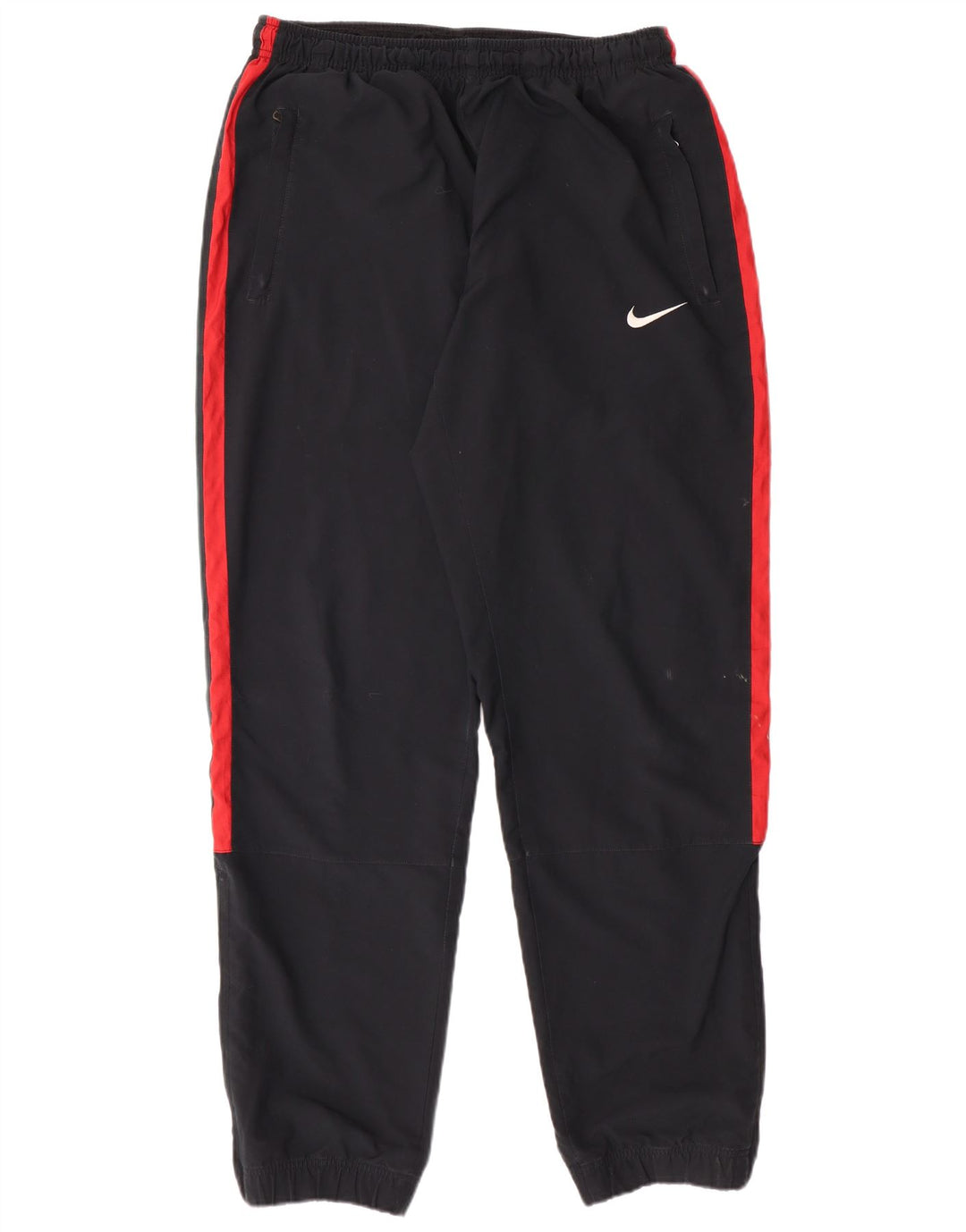 Calça de treino masculina NIKE Joggers UK 41/43 grande bloco colorido preto