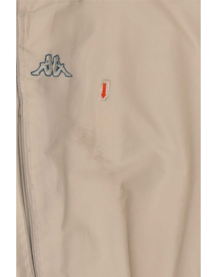 Calça de treino Kappa Boys Joggers 15-16 anos XL branco poliéster
