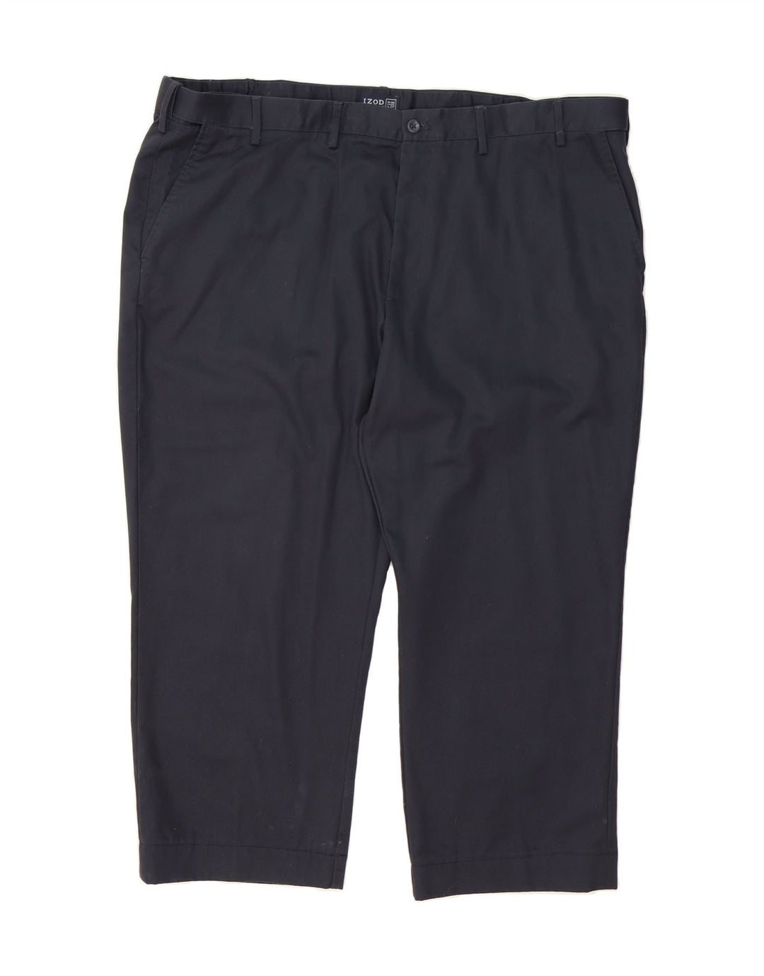 IZOD Mens Straight Capri Trousers W46 L26 Navy Blue Cotton Vintage Izod and Second-Hand Izod from Messina Hembry 