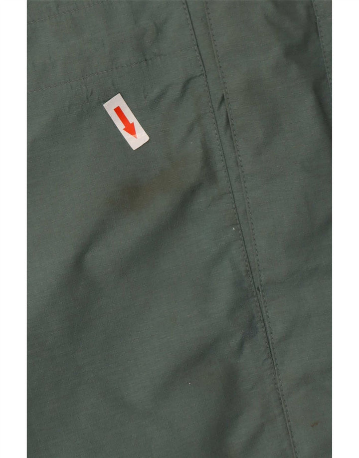 Jaqueta de chuva masculina Sprayway Gore-Tex UK 40 grande verde colorblock poliamida