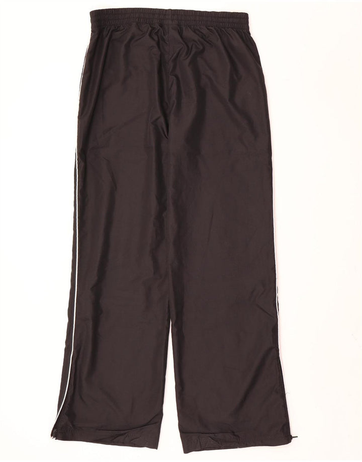 Calça de treino feminina Adidas UK 12 poliéster preto médio
