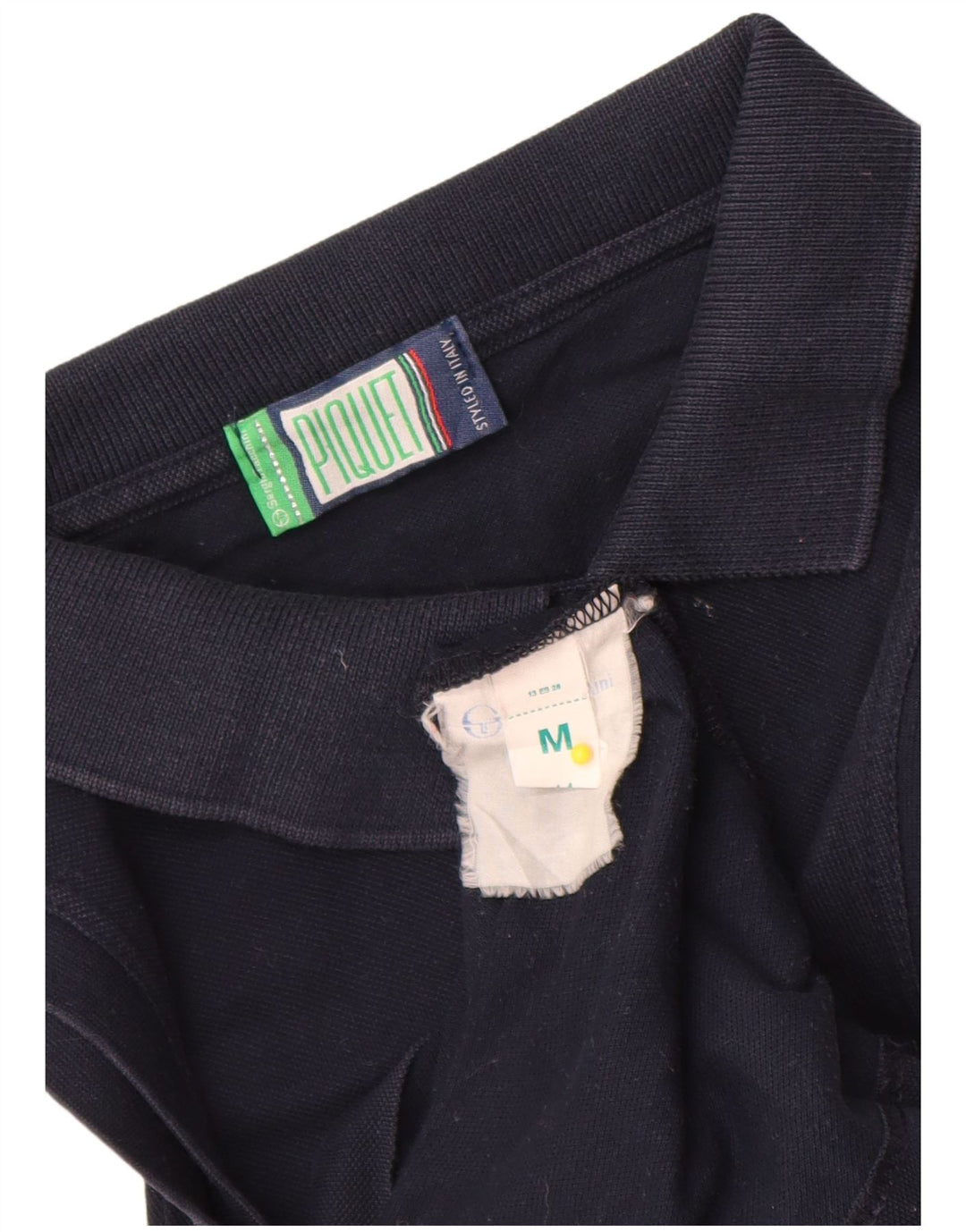 Blusa feminina sem mangas Sergio Tacchini Reino Unido 12 médio azul marinho