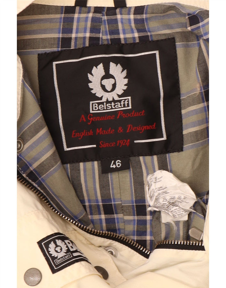 Colete utilitário masculino BELSTAFF IT 46 pequeno nylon branco