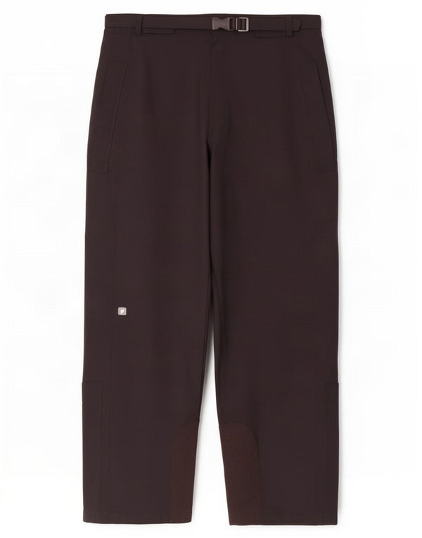 Calça corta-vento masculina Marks & Spencer grande W36 L31 poliamida preta